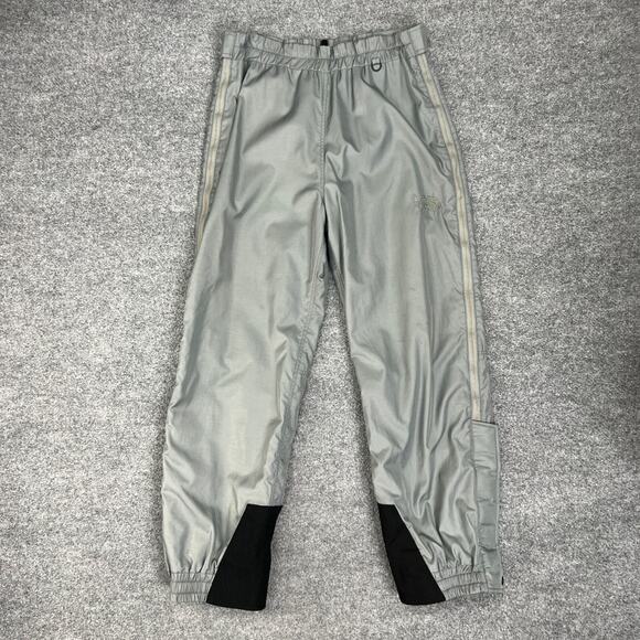 The North Face Rain Pants Mens M Medium Grey Nylon Waterproof Lined Snow *READ - Picture 2 of 15